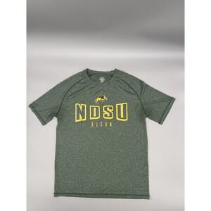 NDSU Bison Polyester T Shirt Green Size M 38/40 Men's